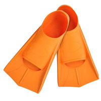 Aletas de Natación de Silicona para Niños con Logotipo Personalizado, Profesionales, Cómodas, Antideslizantes y Duraderas (Par)