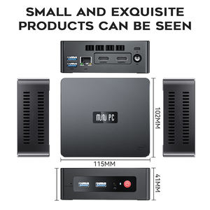 10 <span class=keywords><strong>Beelink</strong></span> <span class=keywords><strong>GK35</strong></span> <span class=keywords><strong>PRO</strong></span> Intel J4105 8G 256G Mini PC Wins10 SATA de almacenamiento SSD computadora Industrial con pantalla Dual GK35pro - Product Image 2