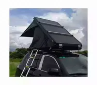 Tenda superiore del tetto di alluminio 4x4 del triangolo del guscio duro dell'automobile di SUV di alta qualità 2 3 persone all'ingrosso della fabbrica per le attività all'aperto di campeggio