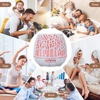 Diffuseur d'humidité ultrasonique à marque privée avec protection d'arrêt automatique, diffuseur d'aromathérapie pour la maison, le spa, le bureau, l'hôtel