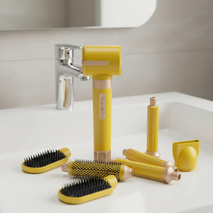 Kit de coiffage ultime 7 en 1 à ions, moteur ultra-rapide 110000 tr/min, appareil multifonctionnel de séchage et de modelage de qualité supérieure - Product Image 1