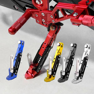 ขาตั้งข้างรถมอเตอร์ไซค์แบบยืดได้ CNC อุปกรณ์เสริมเสริมความแข็งแรงเพื่อความมั่นคง - Product Image 3