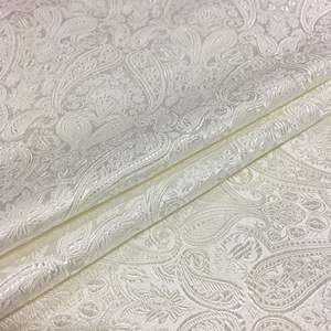 ผ้าไหมออร์แกนิคลายแจ็คการ์ด PIPA ผ้าไหมลายเพสลีย์ ผ้าสำหรับชุดกี่เพ้า ผ้าสำหรับชุดพื้นเมือง ซับในและชุดแต่งกาย คุณสมบัติยืดหยุ่น - Product Image 3