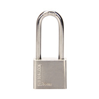 Cadenas de sécurité personnalisé, accessoire à combinaison en acier inoxydable, laiton massif, alliage de zinc