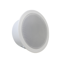 Haut-parleur encastré au plafond en métal pour amplificateur domestique, système de sonorisation, haut-parleur audio commercial, vente directe d'usine