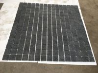 Pavés en granit noir G684 de 54x54 cm, écologiques, durables, pour allées et trottoirs, avec garantie de 3 ans