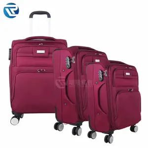 Fashion Trolley Travel Luggage High Quality Waterproof Oxford Soft Trolley Luggage Bag Oxford Carry-on Luggage Sets