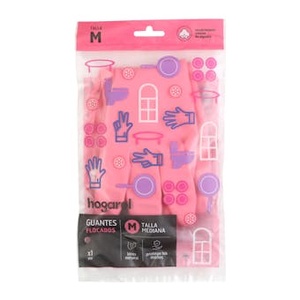 Gants floqués, taille moyenne, pour la maison - Product Image 1