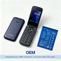 Batería TLi017C7 para Teléfono Móvil TCL Go Flip4 4056 - Batería de Litio Recargable de 1850 mAh con Larga Duración, en Stock