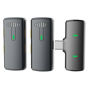 Kit microfoni VLOGGER Plus Black e Yellow 32171 - Product Image 3