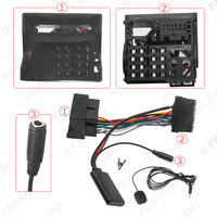 Module audio AUX-in pour voiture, adaptateur de musique MP3 pour Mini One Cooper E39 E53 X5 Z4 E85 E86 X3 E83, faisceau de câblage stéréo inclus