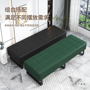 Bancas de espera largas y sofás pequeños para peluquerías, barberías y espacios comerciales - Product Image 6