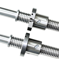 Sekrup Bola Presisi Tinggi TBI Hiwin Pengganti Bearing untuk Otomasi Mesin CNC Gerakan Linear Pabrik OEM dengan Baja Bearing