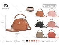 Borsa a Tracolla da Donna in Vera Pelle con Design Trapuntato e Chiusura a Cerniera, Stile per Tutte le Stagioni - Product Image 1
