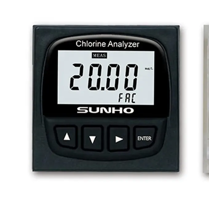 100% Fabriek Sunho Nieuwe Aankomst Cl7650 24V 0-10Mg/L Resterende Chloor Meter Resterende Chloor Controller Vrije Chloor Analyzer