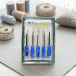 DK-386N 5 aiguilles d'étiquetage en acier standard, manche bleu durable, ajustement universel pour pistolets d'étiquetage - Product Image 4