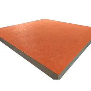 Wool Acoustic Ceiling Tile Fiberglass Ceiling Tile High Quality Eco-friendly Fiberglass PVC Facing Gypsum Ceiling 0.75-0.8mm