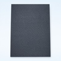 Feuille d'absorption acoustique basse fréquence en coton alvéolé 46x80cm, 5mm, avec adhésif 3M, pour portières, planchers et coffres de voiture
