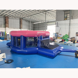Conception circulaire Football Gonflable Savon Terrain de Football But Rond Sport Court Arena pour <span class=keywords><strong>Château</strong></span> Jouer - Product Image 4