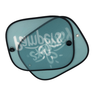 Heat Transfer Printing 2 Pieces Side <b>Window</b> Nylon <b>Mesh</b> Car Sunshade - Product Image 5