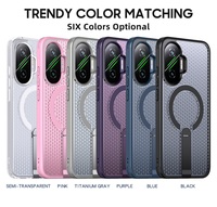 Coques de téléphone portables antichoc avec support magnétique, compatibles avec Google Pixel 10A, 10, 9 Pro, XL, 9A, 10 Pro, respectueuses de la peau, vente en gros