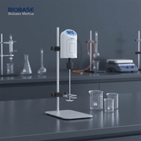 Agitador de Laboratorio BIOBASE de 20L con Pantalla LCD, Agitador de Techo de 30-2200 rpm con Motor DC sin Escobillas