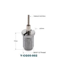 Autres accessoires d'éclairage pour tous types de luminaires, boucle de suspension en cuivre, système de suspension au plafond, ressort en fil d'acier
