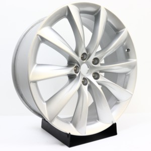 <span class=keywords><strong>ModelX</strong></span> 22x 9J/10J ET35mm Roues de rechange à rayons multiples en alliage d'aluminium-Numéros de pièce 1027246/1027247 pour <span class=keywords><strong>ModelX</strong></span> Retrofit/Upgrade - Product Image 2