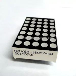 4.5mm 5x7 Dot <span class=keywords><strong>Matrix</strong></span> LED hiển thị phổ biến cathode siêu đỏ Houkem-16057-ASR - Product Image 1