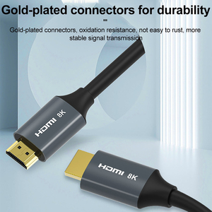 Cavo <span class=keywords><strong>HDMI</strong></span> 4K in Lega di Alluminio di Fabbrica in Super Offerta, Ultra Alta Velocità 48Gps Audio 2.0 Metro 8K 60Hz per TV - Product Image 2