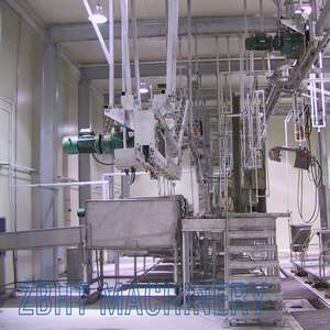 Équipement d'abattage de <span class=keywords><strong>boucherie</strong></span> <span class=keywords><strong>halal</strong></span> de boeuf Machines de traitement de la viande avec pompe et moteur Chambre froide Stockage pour bétail de ferme - Product Image 2