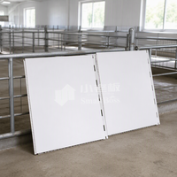Panneau mural en PVC facile à nettoyer, panneau mural en PVC stabilisé aux UV, panneau mural en PVC à emboîtement