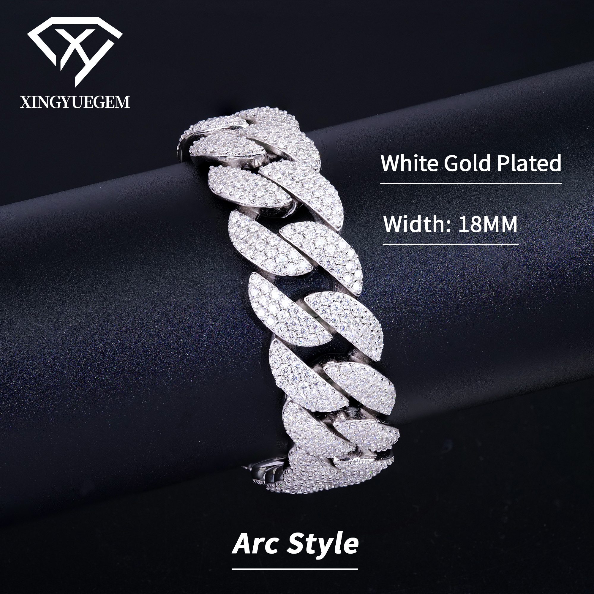 18mm Silver Color