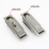 Serrure à clé antivol en acier inoxydable A7023 pour armoires de communication/alimentation et stations de charge