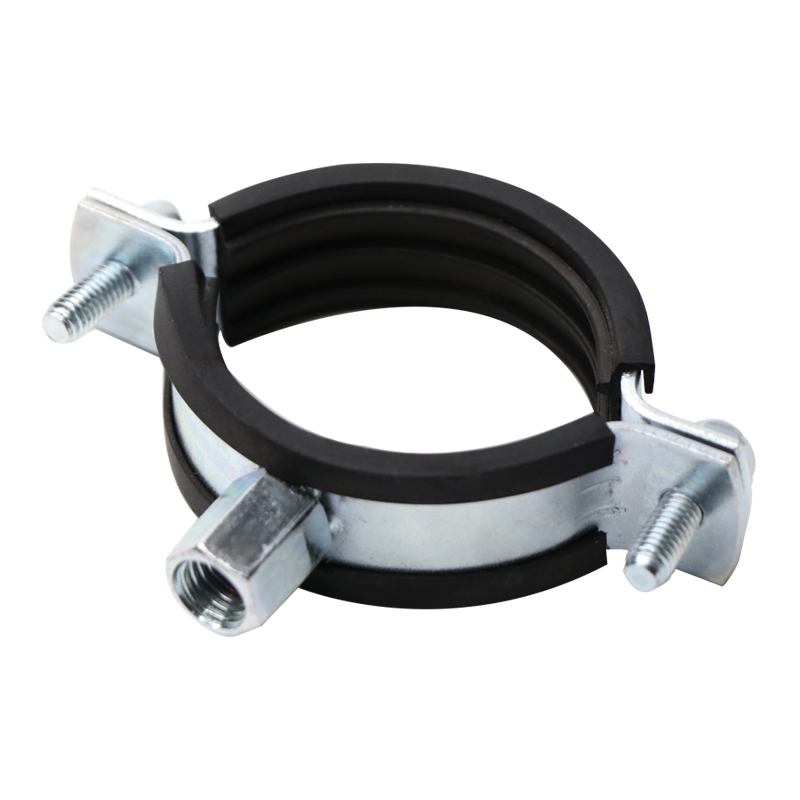 Sydien 25mm (1") PVC Pipe Clamps, 20 Pcs With Screws | U-Shape Hose & Tubing Support