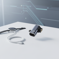 Adaptateur universel Garmin Micro Type-C femelle vers montre, sortie CA, alliage d'aluminium, connecteur de charge rapide pour ordinateur portable et montre