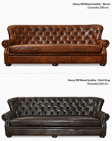 Canapé de style américain classique pour bars, discothèques, salons de cigares, hôtels et cafés