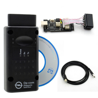 Câble de diagnostic automobile V1.99 OPCOM V5 pour Opel 2021 OP COM 1.70 avec mise à jour du micrologiciel Flash OP-COM PIC18F458 CAN BUS OBD 2 OBD2