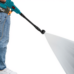 Беспроводной аккумуляторный мини-распылитель 3500 Вт для мойки автомобилей, <span class=keywords><strong>3</strong></span> режима, высокое давление, для аккумуляторов 18 В - Product Image 1