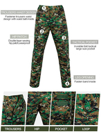 Vêtements tactiques en tissu tissé respirant à camouflage numérique, uniforme ACU