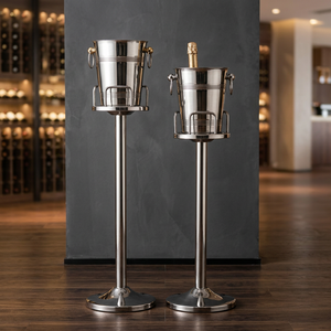 Refroidisseur à glaçons en acier inoxydable écologique de haute qualité pour seau à vin rouge, idéal pour les fêtes - Product Image 3