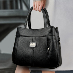 New Designer Fashion Handbag Women Large Capacity Tote Ladies Hand <b>Bags</b> <b>Soft</b> PU <b>Leather</b> and Handbags New Elegant Shoulder <b>Bag</b> - Product Image 1