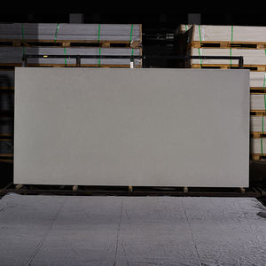 Tedarikçisi <span class=keywords><strong>Starlight</strong></span> gri kahverengi Vanity Top beyaz yığılmış Sparkle İspanya taş sabuntaşı kuvars levha - Product Image 2