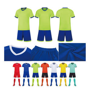 4906 desain disesuaikan dewasa poliester seragam sepak bola Set ODM/OEM olahraga musim panas Jersey celana pendek disesuaikan Logo untuk sepak bola - Product Image 2