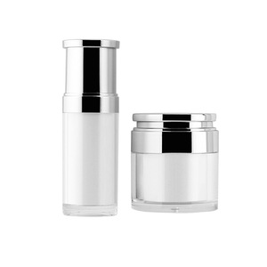 Cao cấp bao bì mỹ phẩm Acrylic hai lớp Lotion bơm phun cho phụ chai Màn hình in ấn chăm sóc da huyết thanh ép - Product Image 6