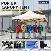 Tente d'événement extérieure de luxe avec logo personnalisé, tente d'exposition pour activités de promotion d'entreprise