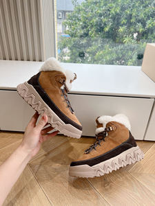 Botas de nieve impermeables, antideslizantes, suaves y transpirables para mujer, con suela gruesa, para actividades al aire libre. - Product Image 5