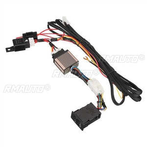 Couvre-sièges chauffants universels en fibre de carbone pour 2 sièges, 4 plaques chauffantes 12V, 2 boutons, interrupteur 5 niveaux, pour l'hiver - Product Image 2