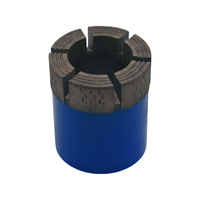 Forets diamantés (acier allié + diamant) pour l'ingénierie géotechnique à longue durée de vie