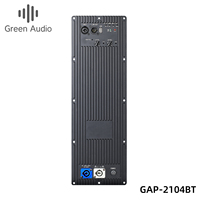Module d'enceinte active 1000W+400W avec amplificateur de puissance pour subwoofer, fonction Bluetooth et USB